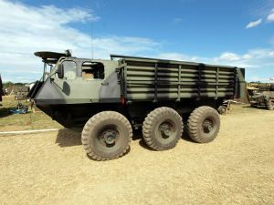 Army Declares War on Armored Dump Truck